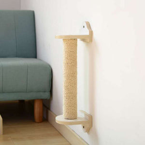 Elevate Your Cat's Playtime with the 53cm Pet Scratching Column and Climbing Frame Toy